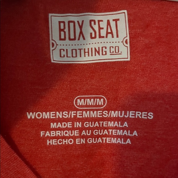 Red Wisconsin Badgers Women's V-Neck T-Shirt - Picture 2 of 2